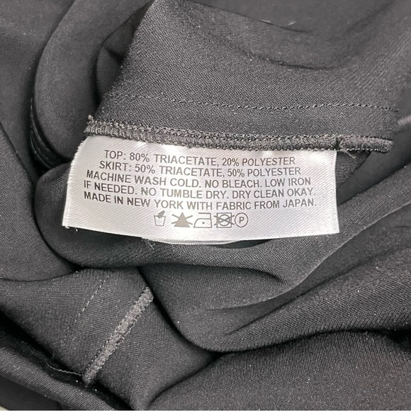 MM.LaFleur Black Crepe Adelaide Dress NWOT Size 4 - Picture 16 of 16
